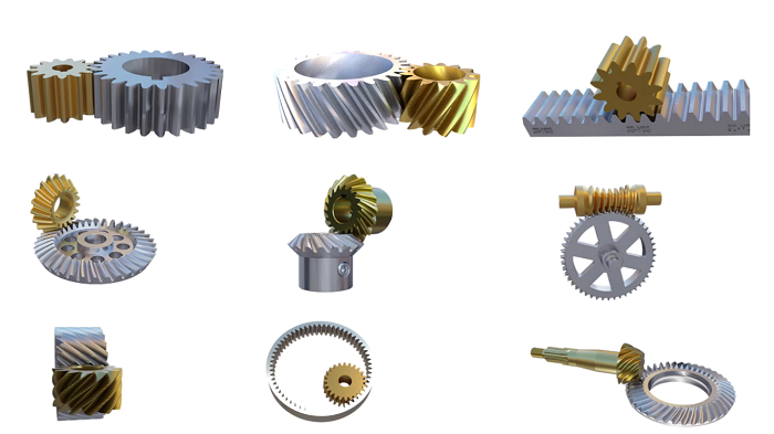 tipos engranajes